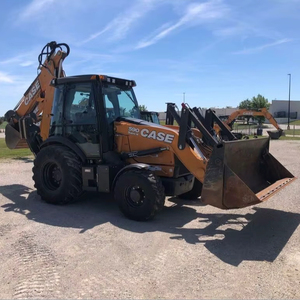 Calidad 2023 utilizada para la retroexcavadora CASE 590SN Super N con componentes de núcleo Lonking, motor de bomba de caja de cambios usado - Product Image 2