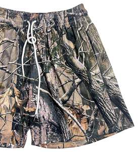 Short de plage en maille double couche personnalisé plaine séchage rapide athlétique entraînement vêtements de sport léger short de course avec poches - Product Image 3