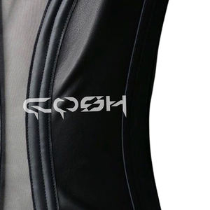 Gilet Corset Homme en Maille Transparente et Cuir - Gilet Gothique Vintage pour Tenue de Soirée - Product Image 2