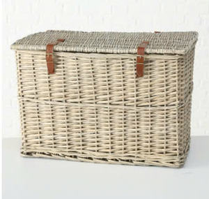 2025 Multi-Purpose Minimalist Fashion Storage <b>Bamboo</b> <b>Basket</b> Convenient Home Office Hotel Use Eco-Friendly Laundry Food Storage - Product Image 3