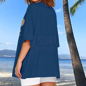 Camiseta Holgada Informal de Talla Grande, Estilo Moderno, 100% Algodón, Transpirable, de Secado Rápido, Opciones Personalizadas, Precio, Hecho en Pakistán - Product Image 5