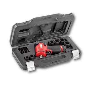 Usag 12-Piece Pneumatic Wrenches Assortment with 1/2'' Hexagonal <b>Sockets</b> and <b>Impact</b> Wrench in Modular Box - Product Image 1