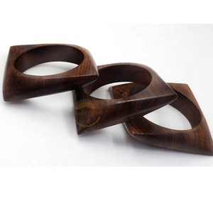 Bracelet en bois Sheesham bracelet en bois de forme ronde (AC 5471) meilleure qualité par Ayaans créations bracelet en bois - Product Image 1