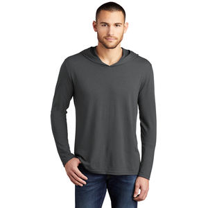 เสื้อสวมหัวเสื้อสวมหัวประสิทธิภาพ Tri-Blend Tee เสื้อสวมหัวขนแกะ Tri-blend เสื้อจัมเปอร์มีฮู้ดเสื้อยืด - Product Image 1