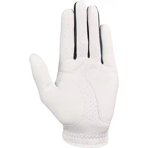Gants de golf en cuir Cabretta de logo personnalisé de qualité supérieure prix usine grande qualité en cuir véritable PU utilisation sportive Protection des mains - Product Image 4