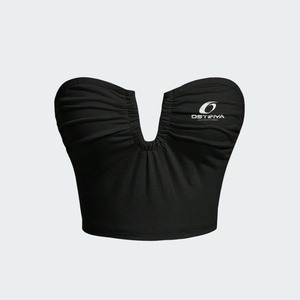 เสื้อชั้นในกีฬาผู้หญิง Ostriya Intl ดีไซน์ใหม่ล่าสุด เรียบง่าย น้ำหนักเบา ระบายอากาศได้ดี แห้งเร็ว ผลิตจากผ้าสแปนเด็กซ์/โพลีเอสเตอร์ ขนาดกลาง เหมาะสำหรับออกกำลังกาย ยิม โยคะ - Product Image 3