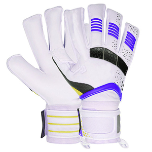 Gants de gardien de but de football professionnel à la demande des clients à la mode avec étiquette personnalisée en gros - Product Image 4