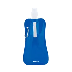 Bottiglia d'Acqua Pieghevole in RPET di Risix, Articoli Promozionali Ecologici per Bevande - Product Image 1