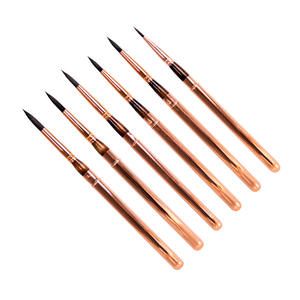 <span class=keywords><strong>Kolinsky</strong></span> voyage <span class=keywords><strong>aquarelle</strong></span> pinceaux Sable cheveux rond <span class=keywords><strong>aquarelle</strong></span> <span class=keywords><strong>pinceau</strong></span> Portable artiste pinceaux avec poche étui de protection - Product Image 6