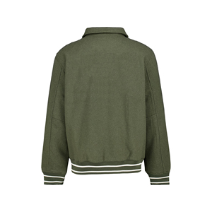 Chaqueta Varsity de Alta Calidad para Hombre con Bordado Chenille y Cuello Alto - Venta al por Mayor, Personalizable, Estilo Letterman de Béisbol - Product Image 6