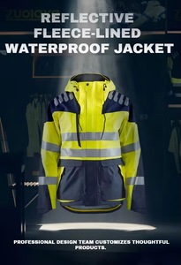 Veste matelassée d'hiver pour homme sur mesure avec doublure en coton/spandex/polyester, respirante, à capuche, fermeture éclair sur le devant, position du logo - Product Image 4