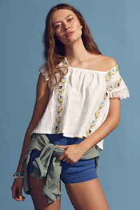 Blusa Étnica Hecha a Mano para Verano, Camisa Tradicional Rumana Casual para Invierno, Tejida Bordada por Diseñador - Product Image 2