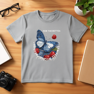 T-Shirt Unisex Personalizzata 210GSM 100% Cotone con Stampa Serigrafica (Rose XL 2XL) - Product Image 3
