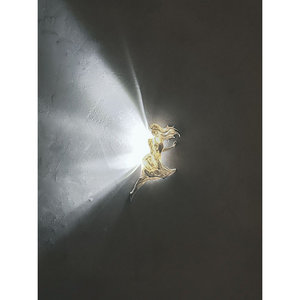 Sogno Fata Moderna Luce da Parete Corpo Dorato in Ferro PC Vetro in Metallo 3000K Bianco Caldo per Casa Indoor Camera da Letto Soggiorno Hotel - Product Image 1