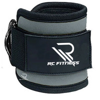 Soporte de Tobillo de Cuero Personalizado para Ejercicio en Gimnasio, Protección Profesional, Transpirable, Accesorio para Máquina de Cable, Ajustable