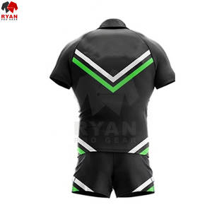 Uniforme de Rugby de alta calidad Nuevo diseño Precio bajo Equipo de fútbol Ropa de hombre Uniformes de Rugby transpirables personalizados - Product Image 6
