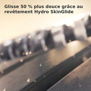 Mini Afeitadora Eléctrica Cromada Brillante con Recortador Nasal Rotatorio de Triple Cuchilla, Base de Carga, Resistente al Agua IPX7 y Lavable - Product Image 2