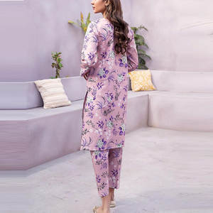 Shalwar kameez สำหรับผู้หญิงชุดลำลองสำหรับผู้หญิงเดรสลำลองมีขนาดและสี - Product Image 2