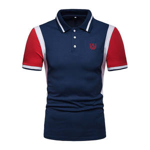 Confortable hommes Polo à séchage rapide hommes Polo coton Polyester évacuation de l'humidité Polo pour hommes en Stock - Product Image 1