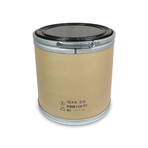 Fiber <b>Drum</b> with Tension Ring 40-200 Liters for UN Transport Approved - Product Image 1