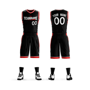Prix direct usine, logo personnalisable, maillot et short de basketball unisexe pour équipe, sublimation, respirant, grandes tailles, haute qualité - Product Image 1