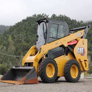 Haute performance CAT 239D3 Skid Steer Loader Diesel Compact Track Loader Radial Lift Design Prix d'usine pour les travaux de construction - Product Image 6