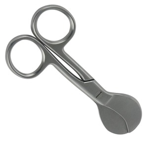 Umbilical Cord Scissors 4&quot; Gold <strong>Handle</strong> USA Pattern Stainless Steel Gyno <strong>Instruments</strong> / <strong>Obstetric</strong> Care Scissors