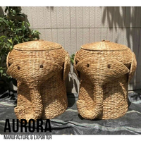 Großes handgemachtes Rattan bett für Haustiere mit modernem Design und günstigem Preis made in Vietnam