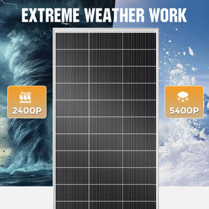 Rvpozwer <b>Small</b> Rigid <b>Glass</b> Solar Panel 200W High Quality Half Cell 22% Efficiency 25-Year Warranty Home Solar System Energy - Product Image 3