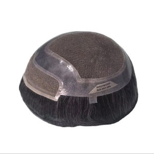 Toupee para Hombre Taz Hair, Peluca de Cabello Humano 100%, Densidad Cruda 60%-150%, Cabello Indio Remy, Resistente al Agua, Ondulado - Product Image 2