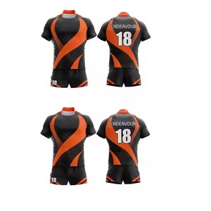 New Design High Quality Rugby Uniform Quick Dry Wholesale Rugby Uniform Breathable Rugby Uniform Customization Available - Product Image 2