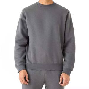 OEM Custom Made Vêtements pour hommes Sportswear Activewear Survêtements Coton Polaire Gris Couleur Hiver Crewneck Casual Sweat Suits - Product Image 2