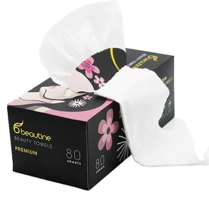 Serviettes de beauté Uniquality, 80 feuilles, mouchoirs faciaux de qualité supérieure, toucher doux en coton, pour les soins de la peau - Product Image 5