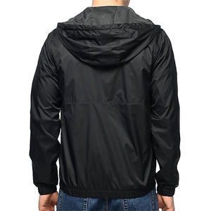 Último diseño de los hombres impermeable de concha suave con capucha chaquetas tácticas al aire libre negro senderismo Camping rompevientos chaquetas de los hombres - Product Image 2