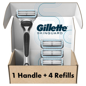Maquinilla de afeitar Gillette SkinGuard Premium con sistema avanzado de protección para la piel sensible y un afeitado suave y cómodo - Product Image 6