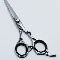 Ciseaux de barbier professionnels de haute qualité en acier J2 avec finition polie, logo personnalisé, pour la beauté et les soins personnels