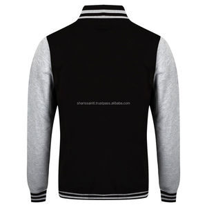 Veste Letterman pour hommes en cuir véritable et laine Veste de baseball universitaire élégante pour hommes - Product Image 6