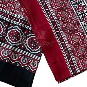 Nueva llegada bufanda Ajrak de tela de algodón para mujer artesanía hecha a mano bufanda Ajrak única y elegante para todas las estaciones - Product Image 2