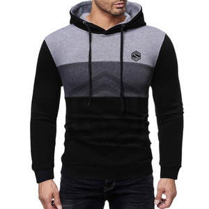 Sudaderas con Capucha Extra Grandes para Hombre, Estilo Urbano, Transpirables, Colores Sólidos, Cuello con Capucha, Color Liso Teñido, Logotipo Personalizado, OEM - Product Image 3