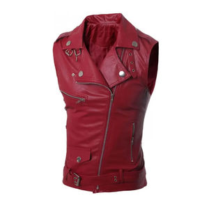 New Leather Wear Women Padded Riding Vest for Men Casual Wear <b>Waistcoats</b> <b>Plus</b>-<b>Size</b> Design for Motorbike Vest and <b>Waistcoats</b> - Product Image 4