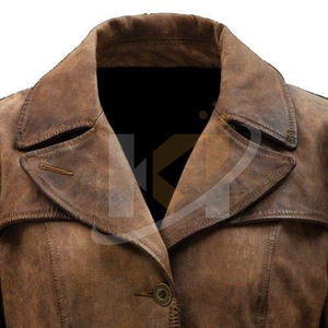 เสื้อโค้ทยาวหนัง2025แขนยาวใส่สบายสไตล์ใหม่ล่าสุด - Product Image 3