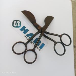 Multi Color Coated Duckbill Scissors Suppliers Carpet Cutting Scissors Applique scissors Duckbill Scissors Threading Scissors - Product Image 2