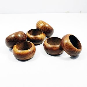 Servilletero ecológico duradero de madera de Acacia de Mango pulido de Color moderno, servilletero de mesa con logotipo personalizado para boda en stock - Product Image 6