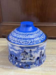 Nouveauté : Réchaud à nourriture en acier inoxydable avec couvercle, style royal blanc, tendance, pour buffet, mariage, hôtel, restauration - Product Image 5