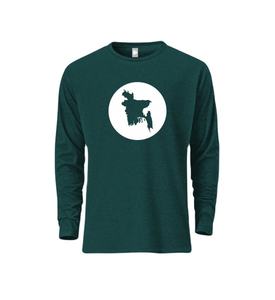 Du Bangladesh très attrayant 220 GSM qualité supérieure dernière conception T-shirt à manches longues pour hommes à épaules tombantes personnalisées - Product Image 6