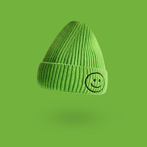 Gorro de diseñador de invierno personalizado OEM, gorro de lana merina con logotipo deportivo, gorro de punto al mejor precio con patrón sólido bordado - Product Image 5