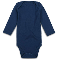 Body de Manga Corta de Algodón Orgánico de la Mejor Calidad para Bebés, con Cierre de Botones a Presión, Unisex, para Bebés y Niños Pequeños