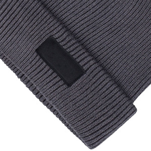 Wholesale Custom Big Mea Culpa Y2K All Over Logo Print No Cuff Jacquard Bonnet Knit Winter Hat Beanie Cap Top Quality Ronpex - Product Image 4