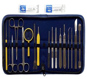 Kit básico de disección Veterinaria con instrumentos quirúrgicos de calidad, Punta dental y soporte de aguja para disecciones de estudios de anatomía - Product Image 4