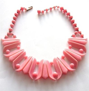 Geometric Resin Pendant Necklace for Wholesale - Product Image 4